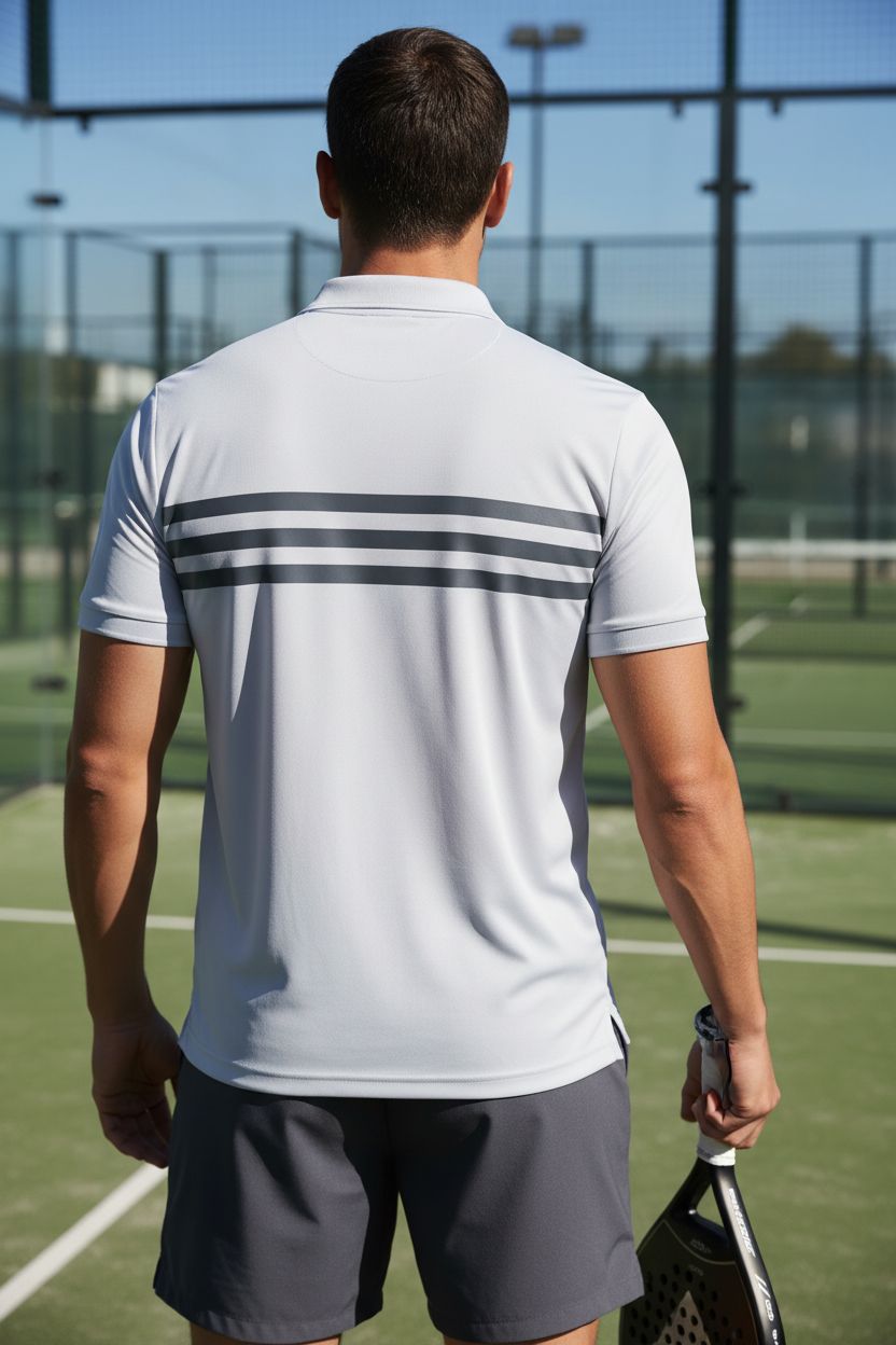 Polo Deportivo Hombre - Padel - Tenis - Pickleball &Activewear - Lo Tuyo Es Mío
