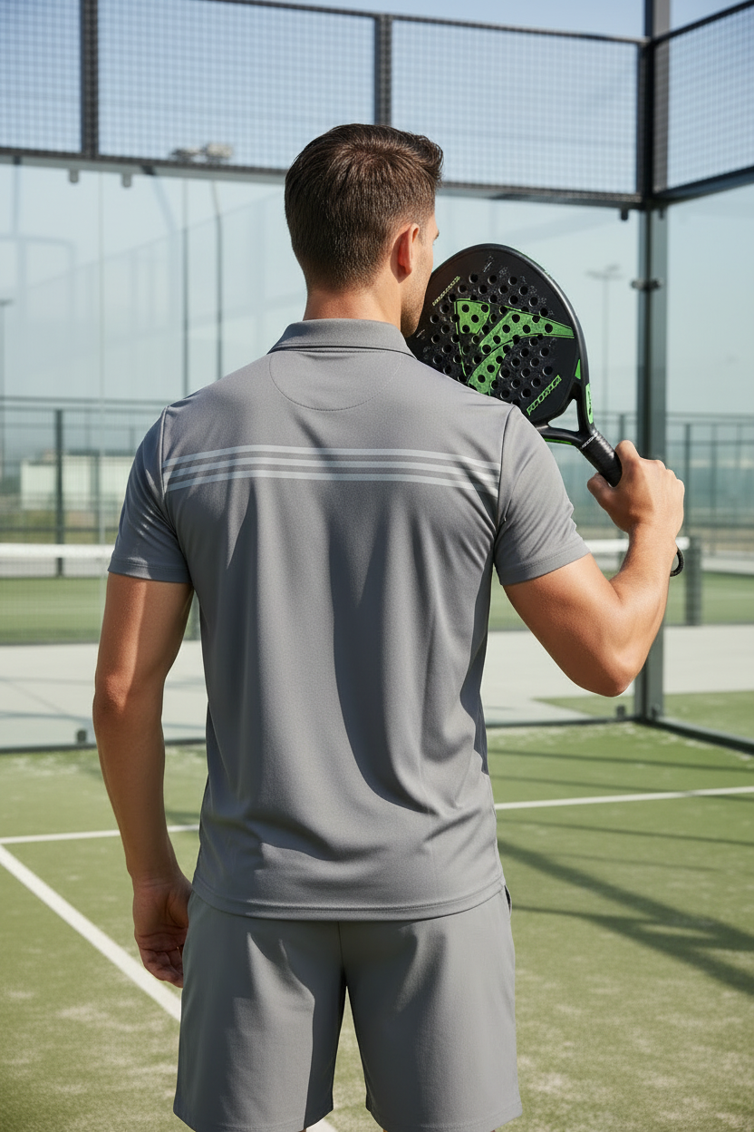 Polo Deportivo Hombre - Padel - Tenis - Pickleball &Activewear - Lo Tuyo Es Mío